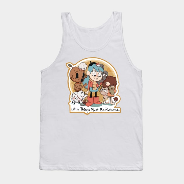 Little Things Must Be Protected. Tank Top by Peanutbutter